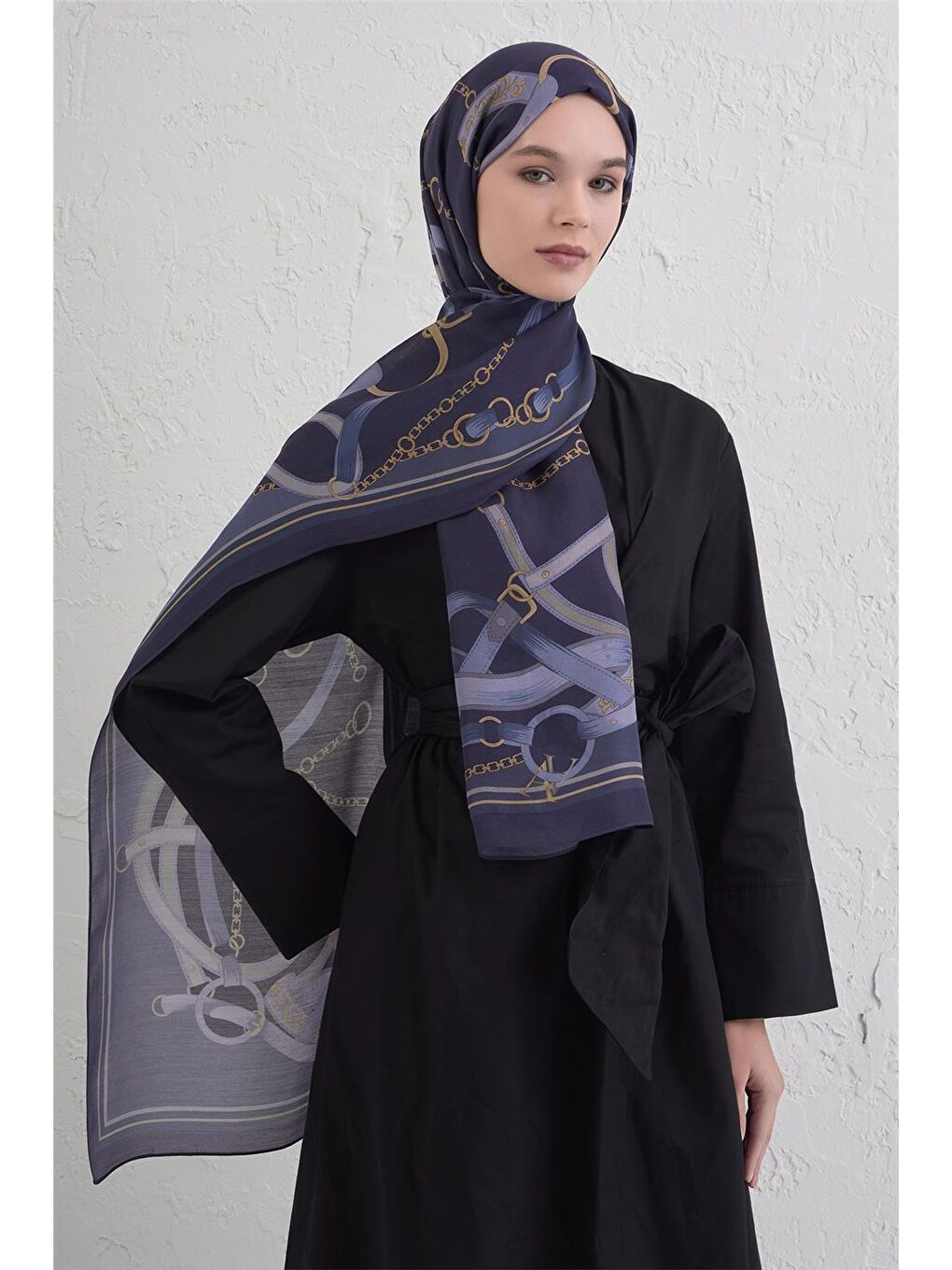 Mor Yün İpek Harmony Şal 9315 02-1