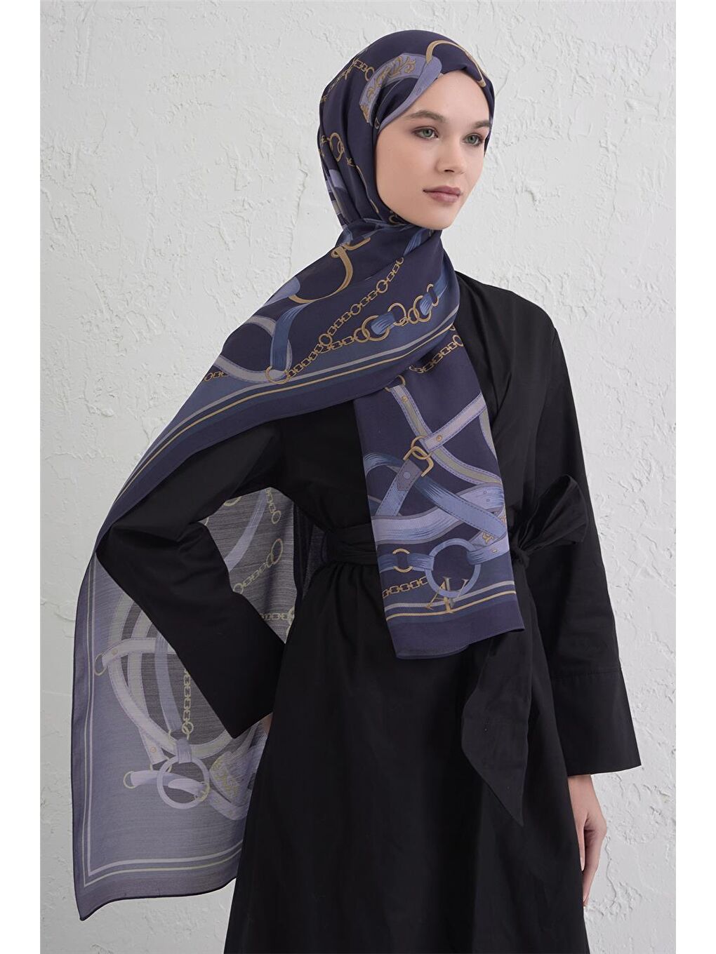 Mor Yün İpek Harmony Şal 9315 02-2