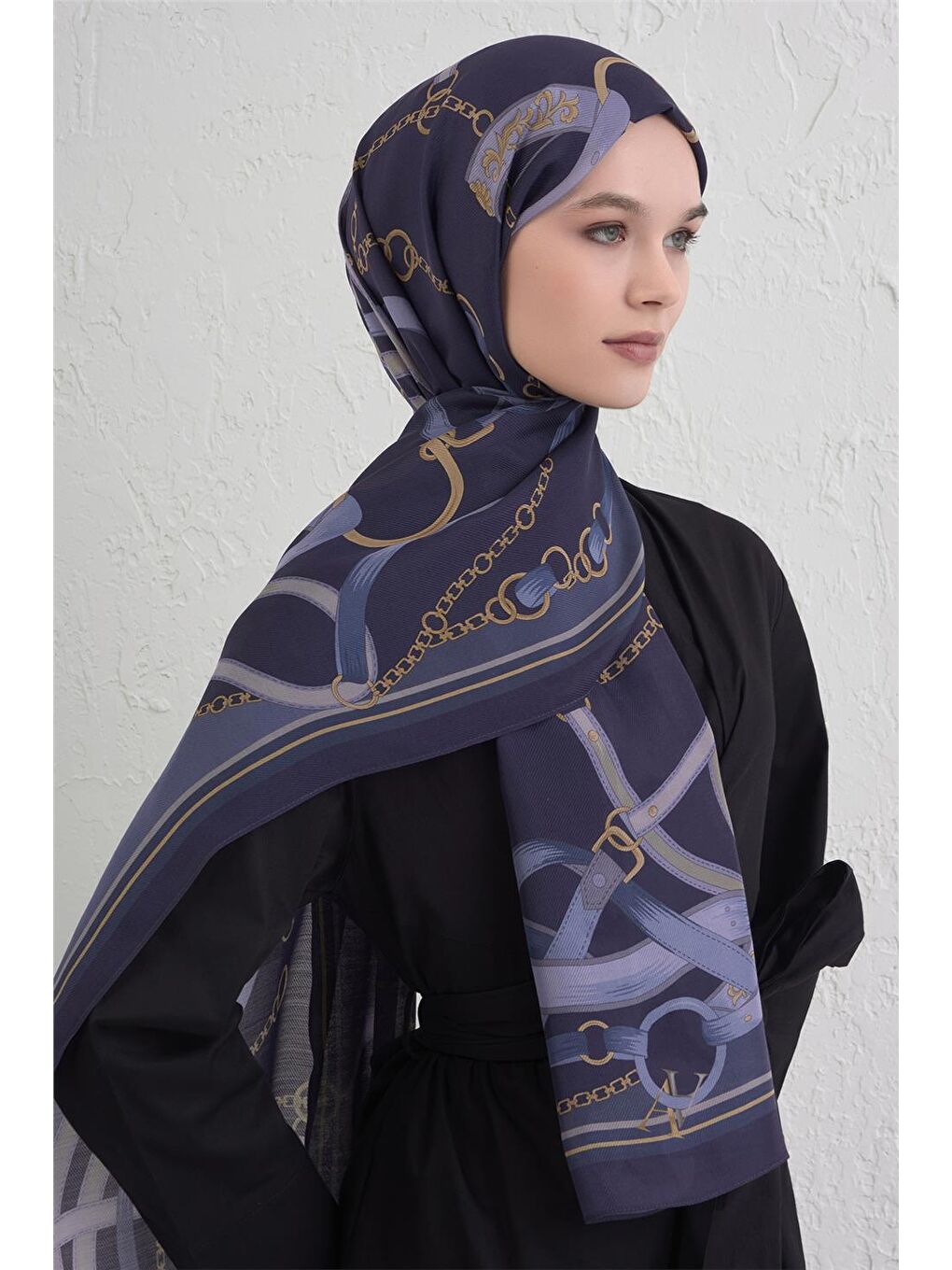 Mor Yün İpek Harmony Şal 9315 02-3