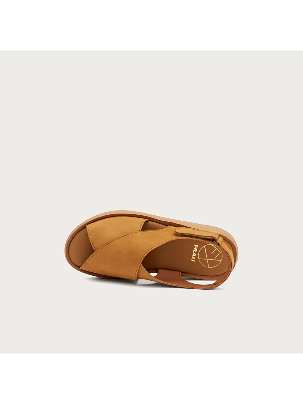 Kahverengi Kadın Sandalet 50H1 NABUK Caramel-3