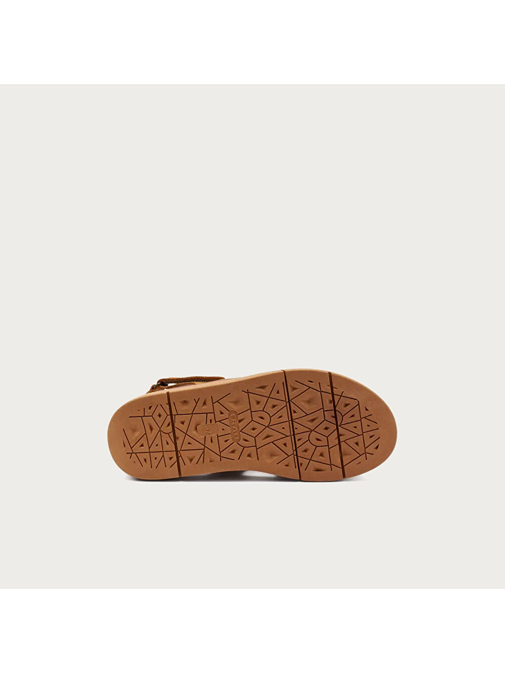 Kahverengi Kadın Sandalet 50H1 NABUK Caramel-4