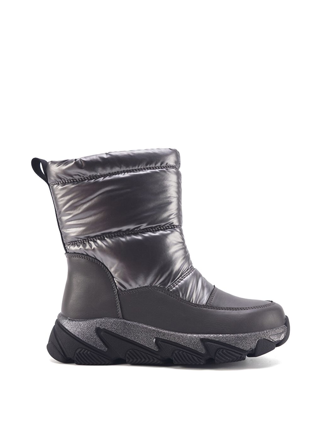 Gri SPACE-KRK-INT 3PR Gümüş Kız Çocuk Çizme-1