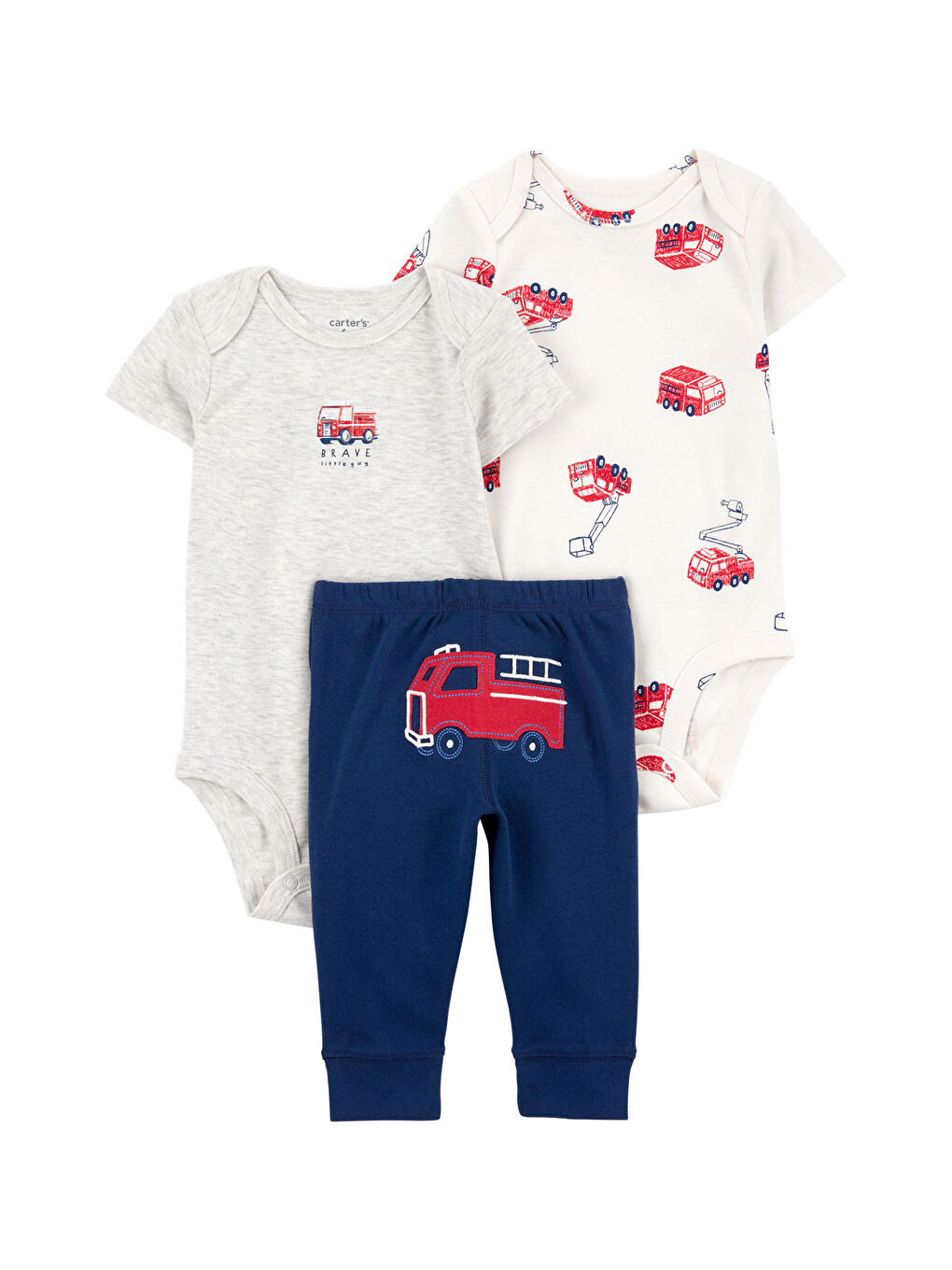 Karışık Erkek Bebek Alt Üst Set 3Lü Set