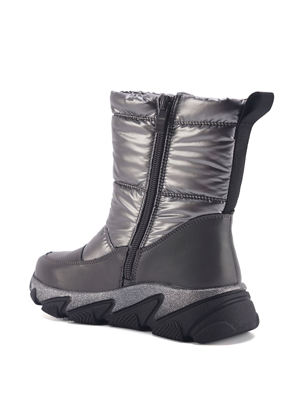 Gri SPACE-KRK-INT 3PR Gümüş Kız Çocuk Çizme-2