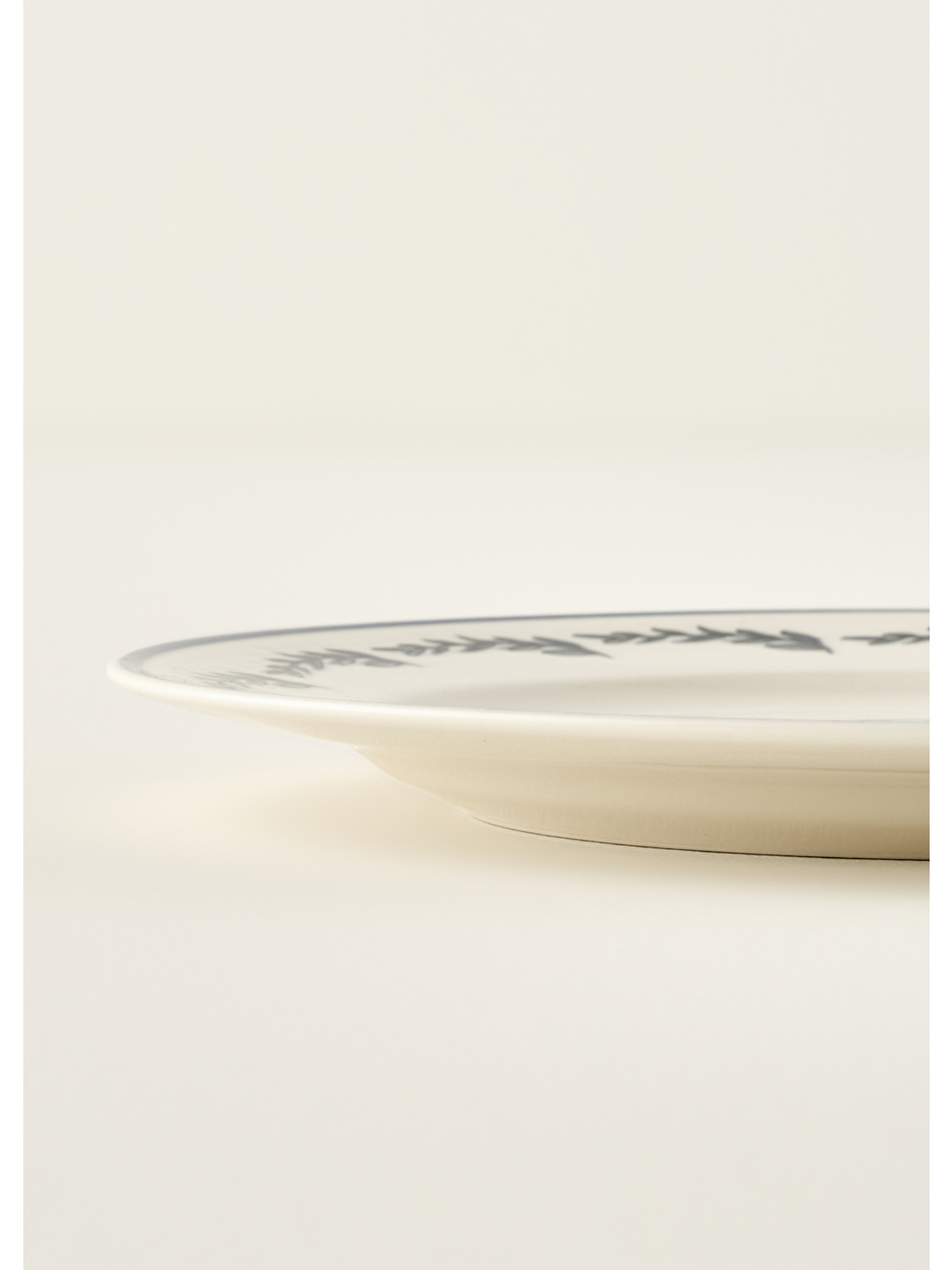 Paisley 6'lı Porselen Pasta Tabağı Seti Mavi (21 cm)-6