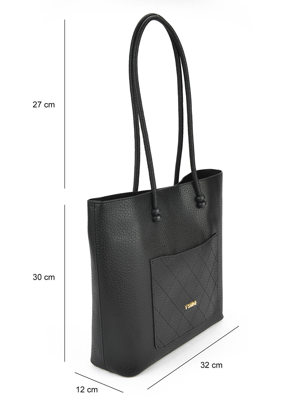 Kadın Omuz ve El Çantası 143979Z3090 Siyah-1