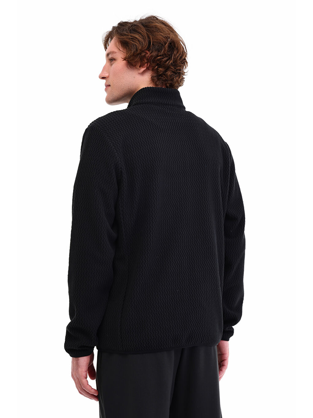 ML WAVE-7FlEECE-02 5PR Siyah Erkek Polar-1