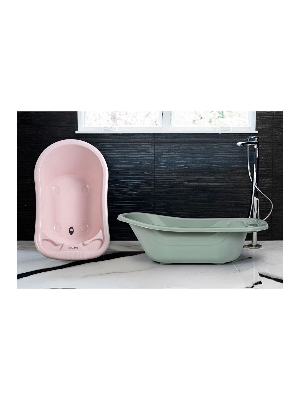 Bebek Giderli Büyük Küvet Soft Pembe-1