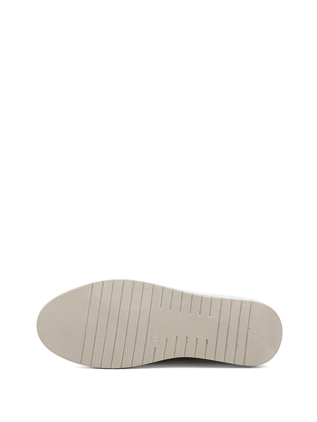 Bej Kadın YENİ BEJ Bağcıklı Hakiki Deri Comfort Ayakkabı-4