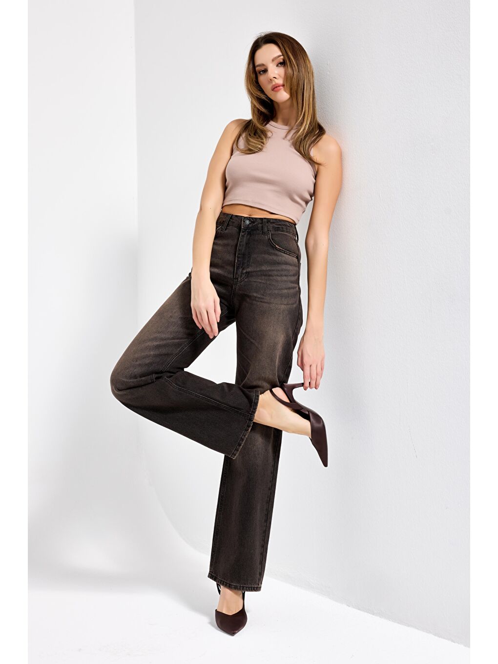 Mavi Kadın Koyu Jean Rengi Doris 2s6-62 Straight Fit Yüksek Bel %100 Pamuk Denim Jean-1