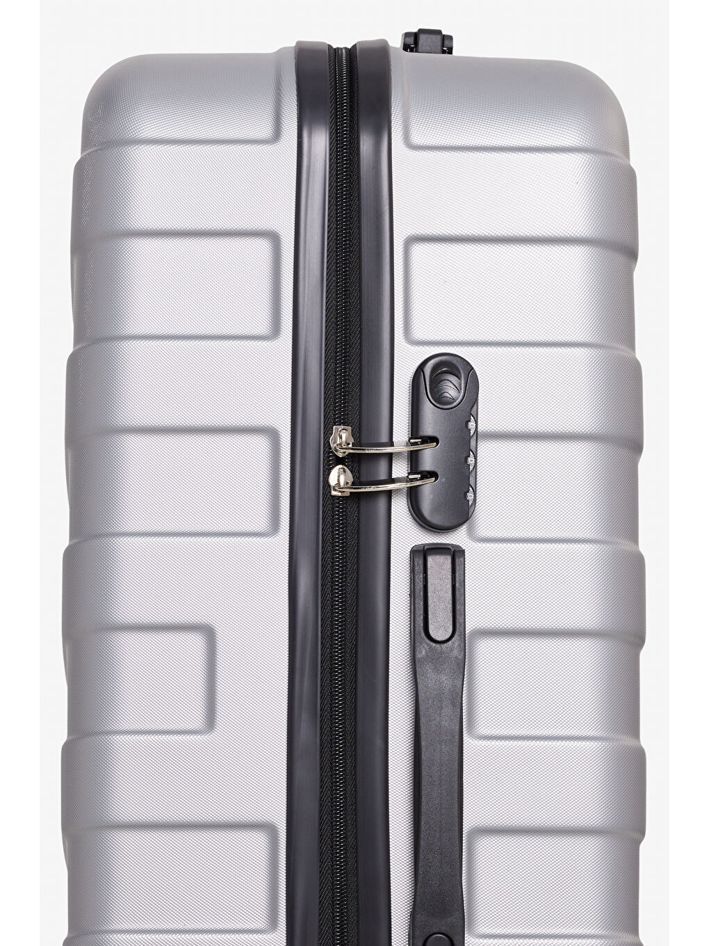 Gri Erkek Gümüş Kabin (Küçük) Boy Valiz-3