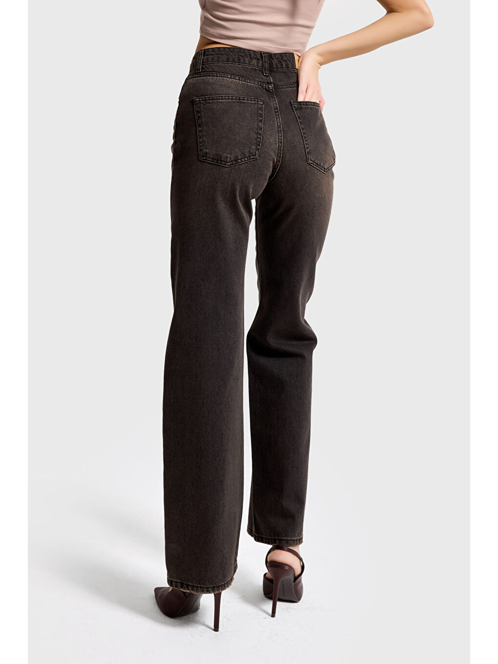 Mavi Kadın Koyu Jean Rengi Doris 2s6-62 Straight Fit Yüksek Bel %100 Pamuk Denim Jean-2