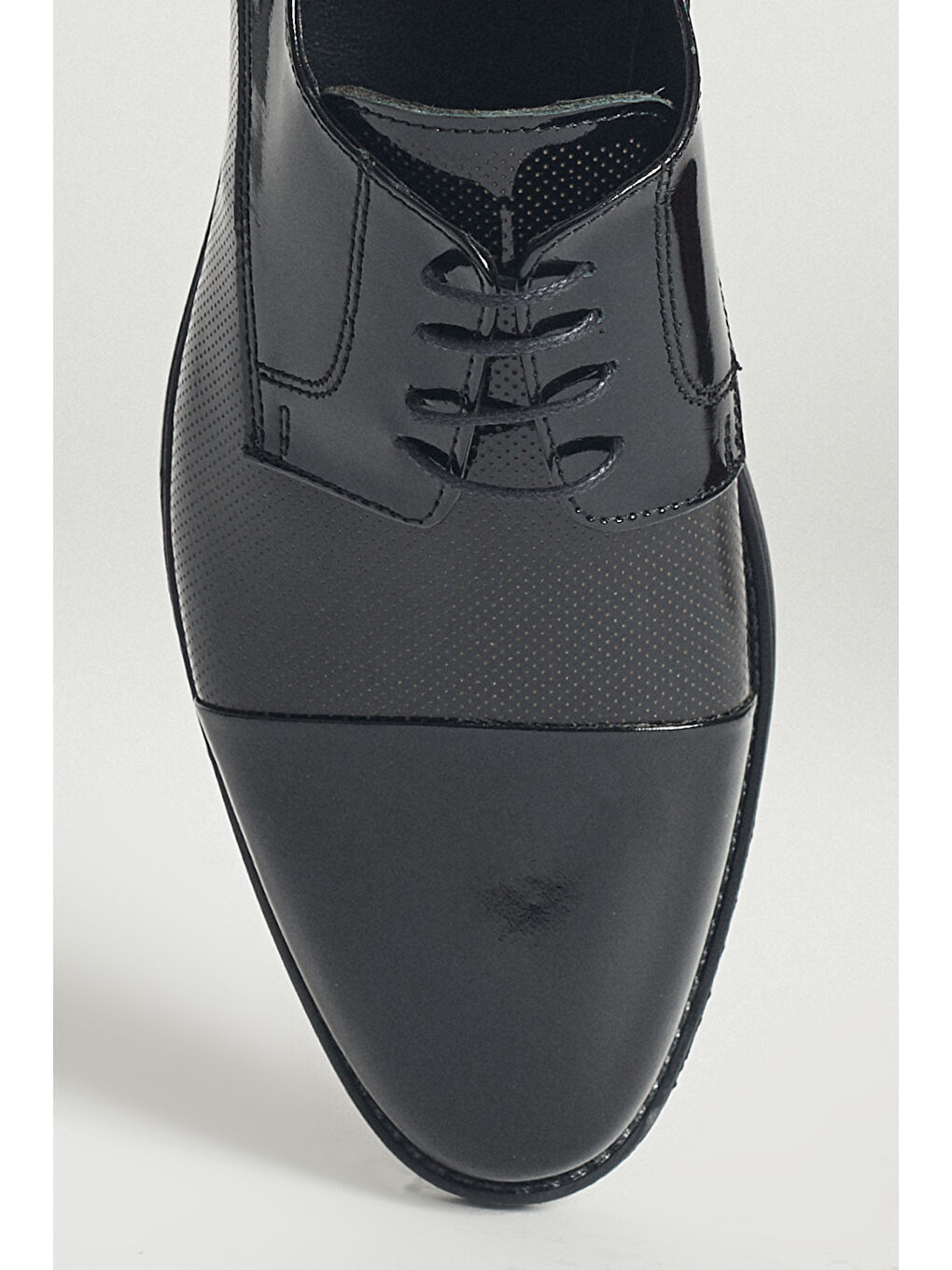 Erkek Siyah Klasik Rugan Ayakkabı-2