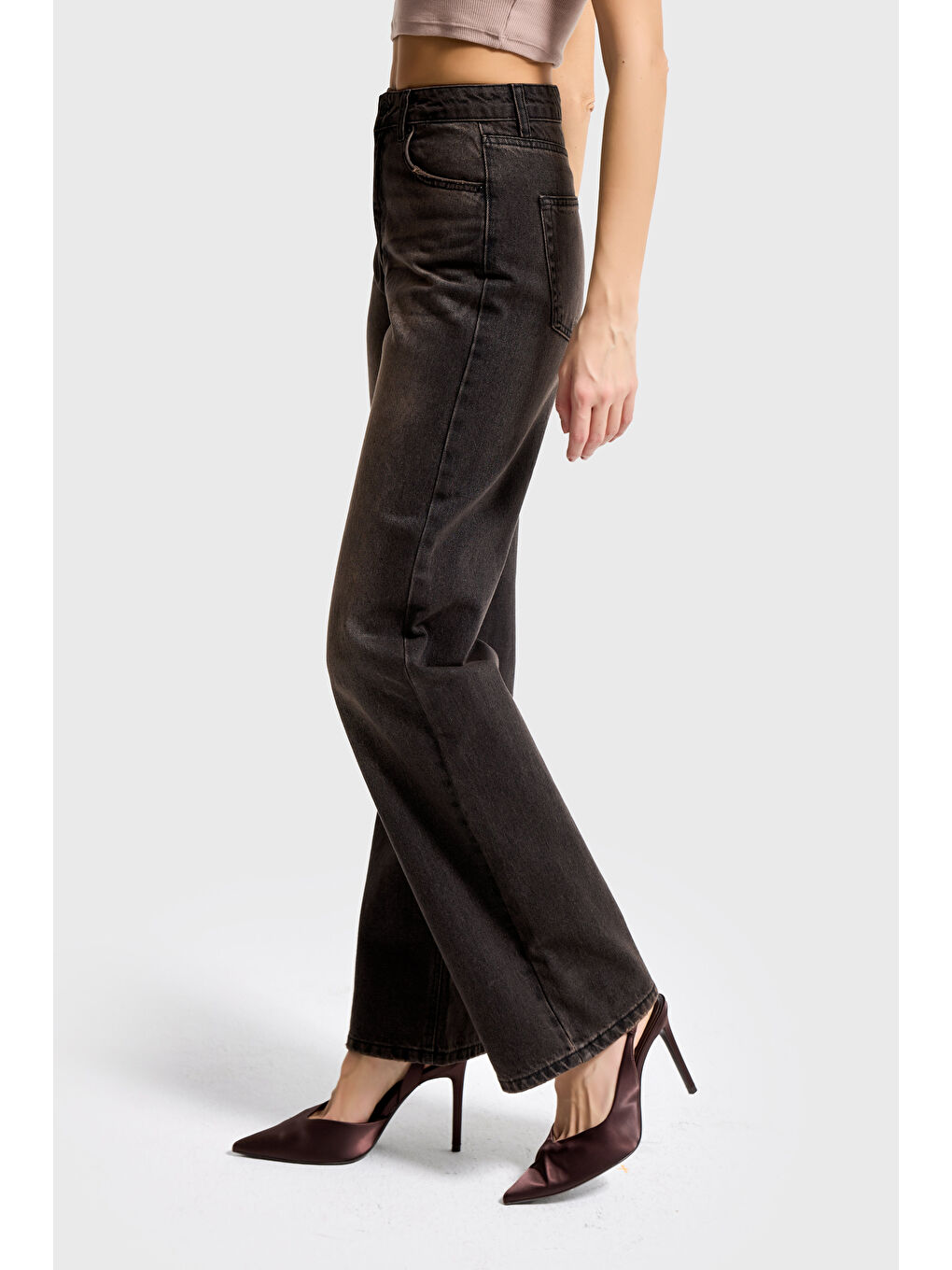 Mavi Kadın Koyu Jean Rengi Doris 2s6-62 Straight Fit Yüksek Bel %100 Pamuk Denim Jean-3