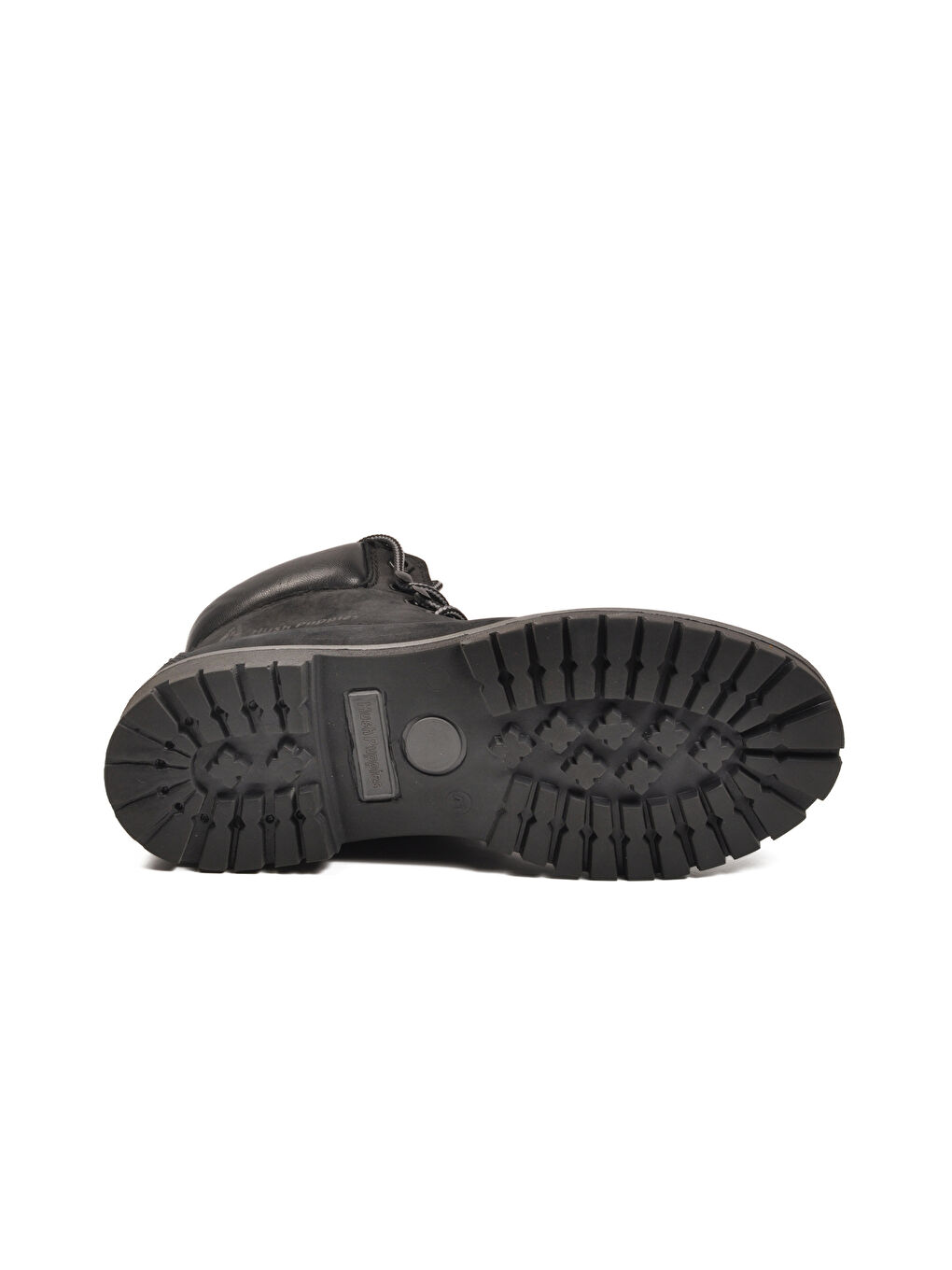 Siyah Nubuk Hakiki Deri Kaymaz Erkek Bot 725812 Helppo M-4