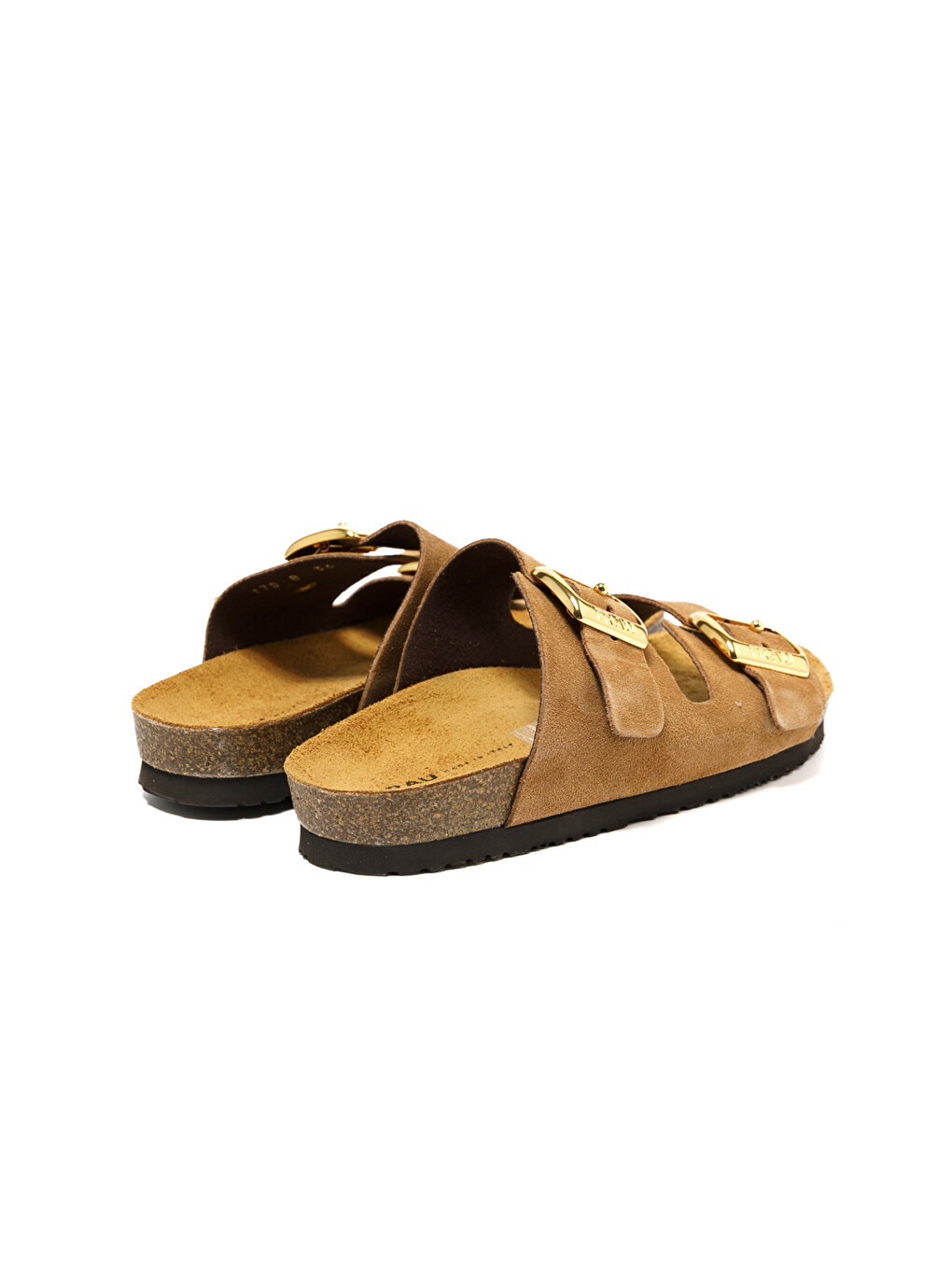 Kahverengi Kadın Terlik 17D8 VELOUR-S Terra (Brown)-3