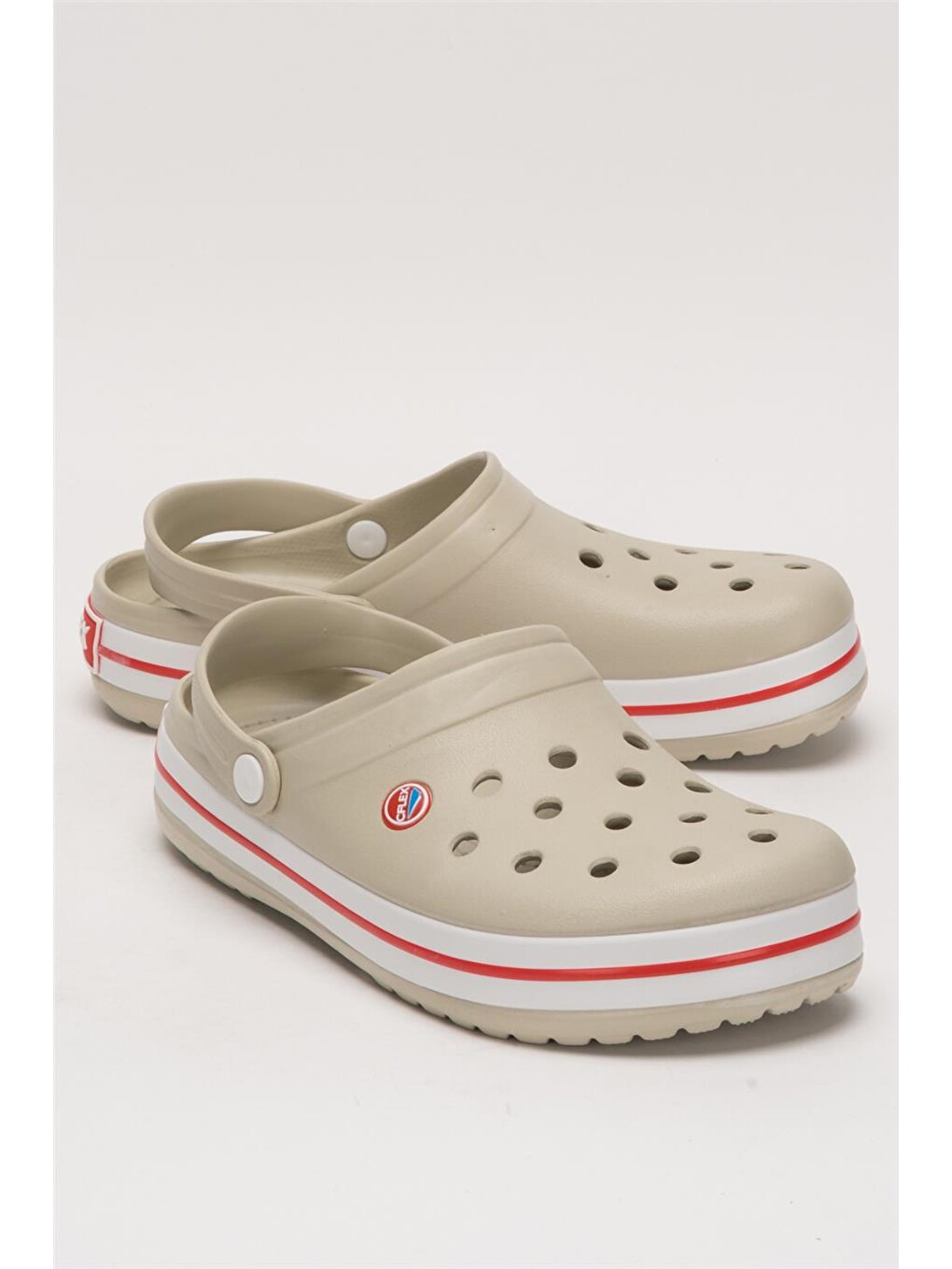 Unisex Confort Medikal Hemşire Sabo Terlik Bej-1