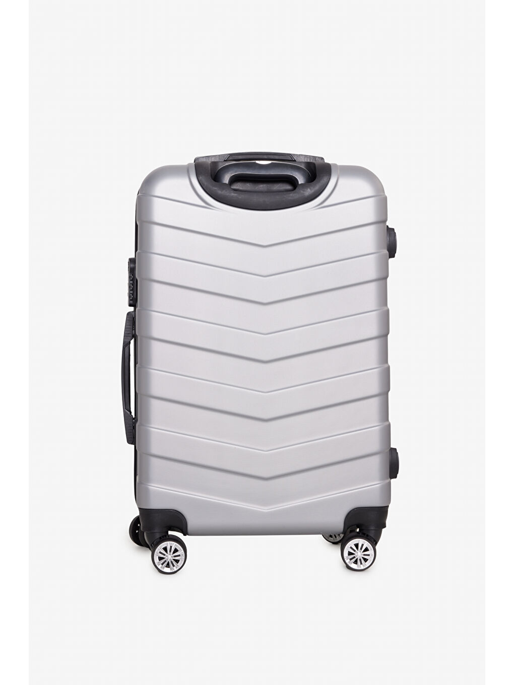 Gri Erkek Gümüş Kabin (Küçük) Boy Valiz-4