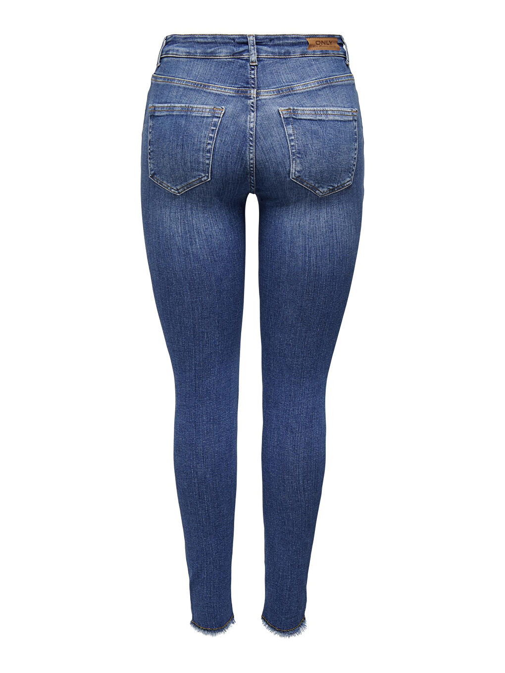 Only Mavi Onlemily Normal Bel Skinny Fit Dar Paça Jeans Kadın Jean Pantolon 15293282 - 5