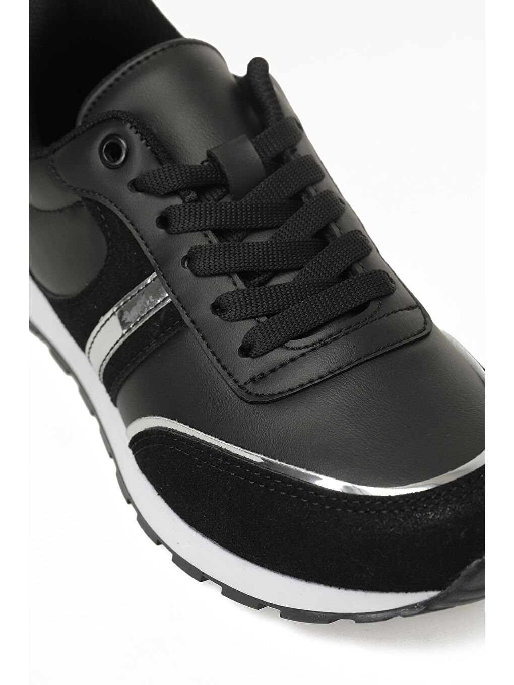 TRX25S-100 W 6FX Siyah Kadın Spor Ayakkabı-6