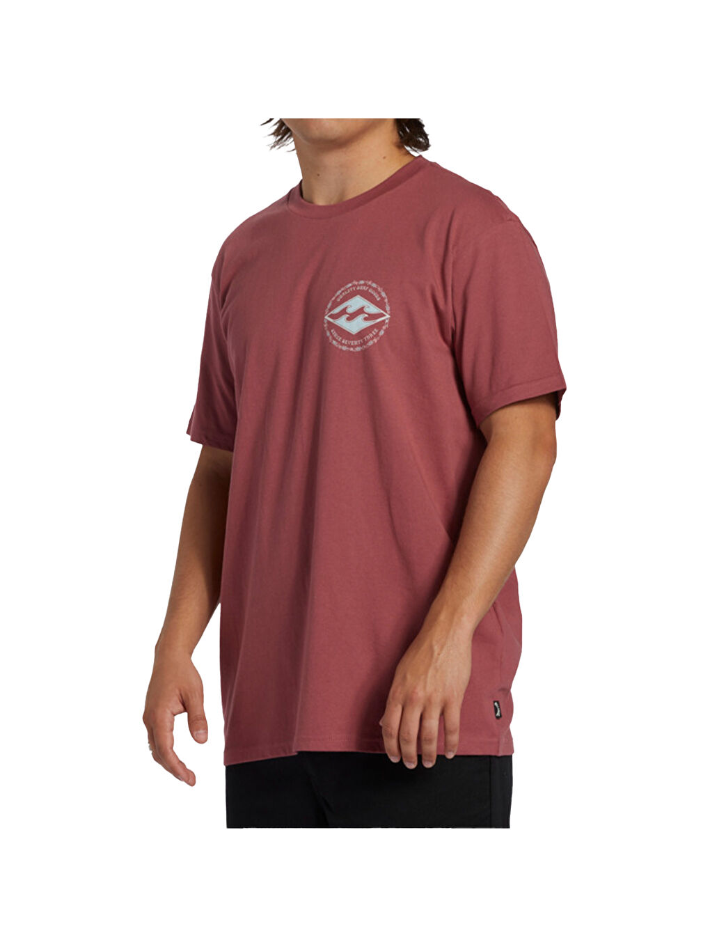 Rotor Diamond Erkek Pembe Tişört-2