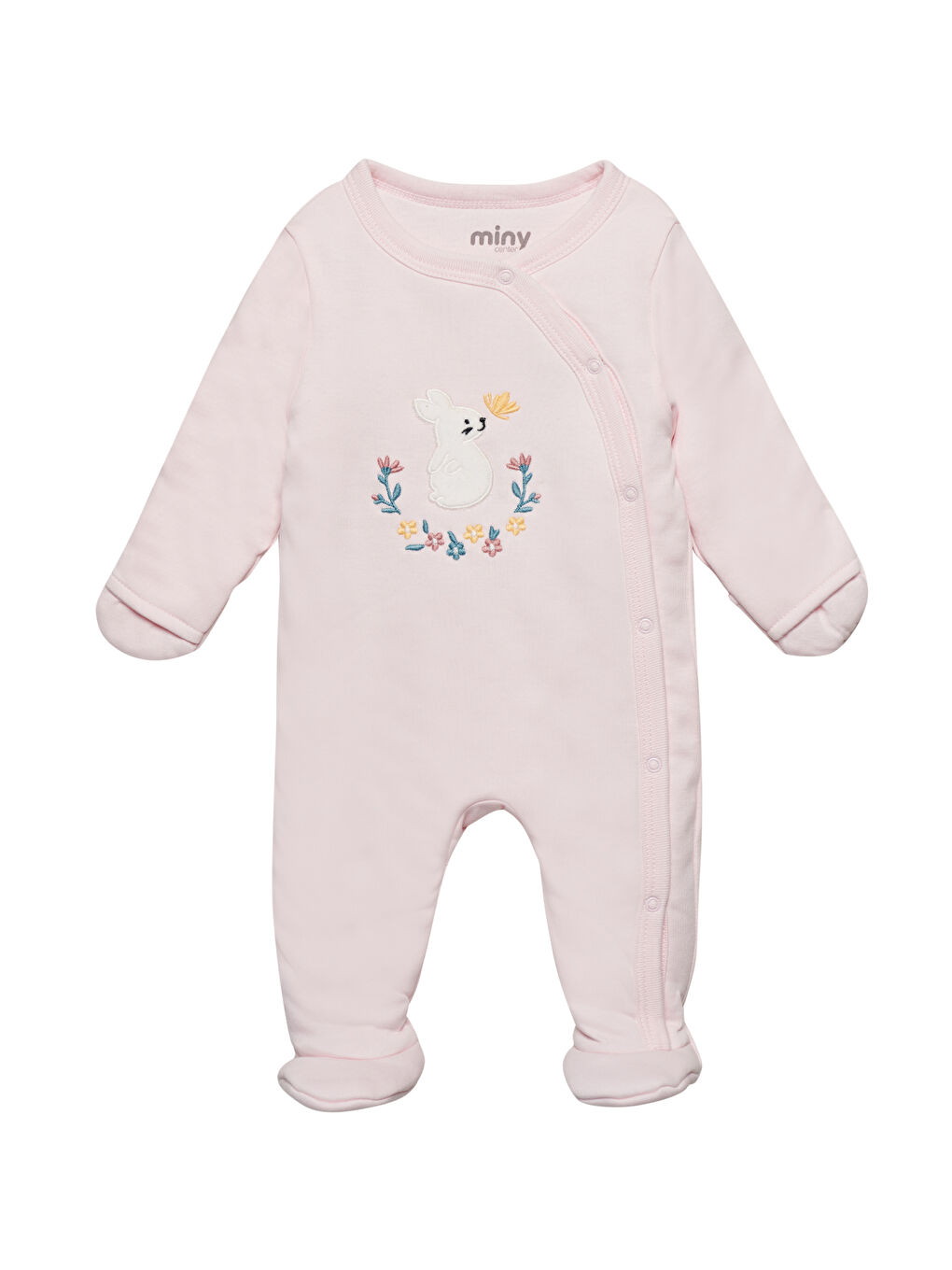 Pembe Kız Bebek Uyku Tulumu - Dolgulu-1