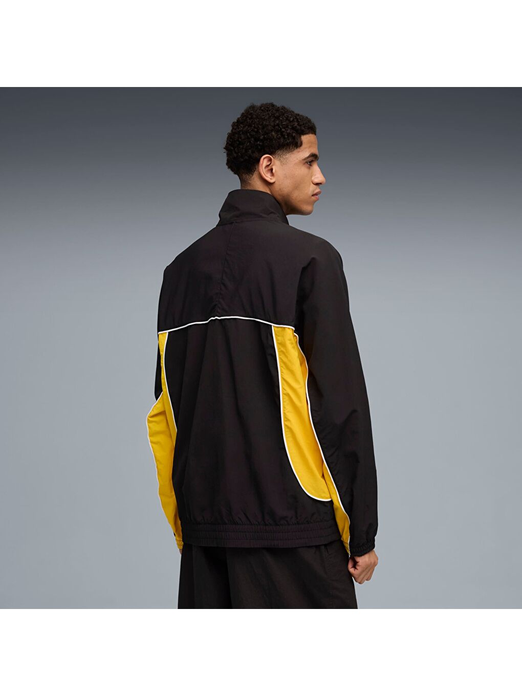 Siyah BORUSSIA Dortmund FtblStatement Cellerator Erkek Ceket-2