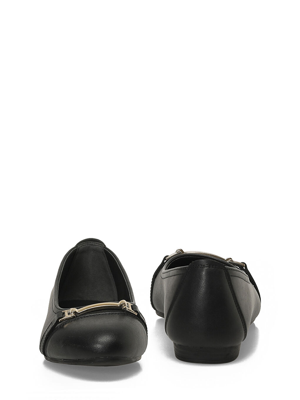 325001.Z 6FX Siyah Kadın Babet-4