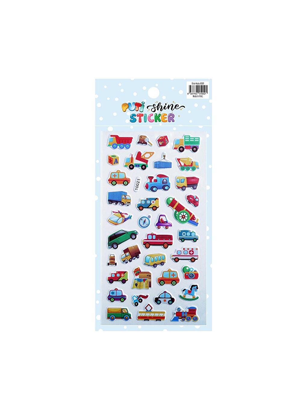 Shine Sticker - Araçlar (10021)