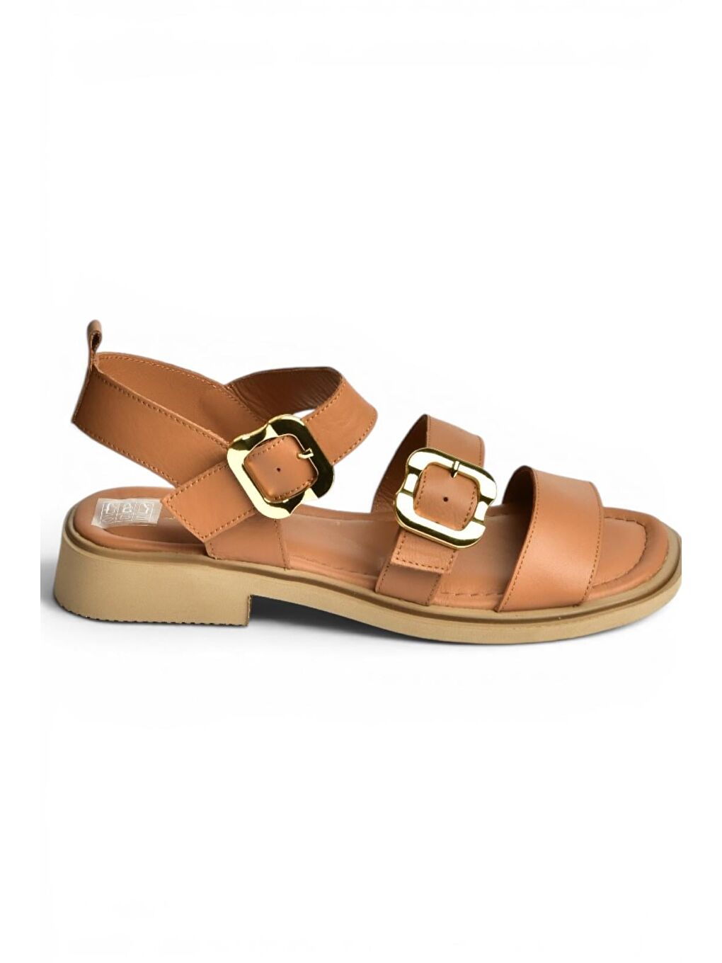 Kahverengi Taba Kadın Sandalet Y291594203-4