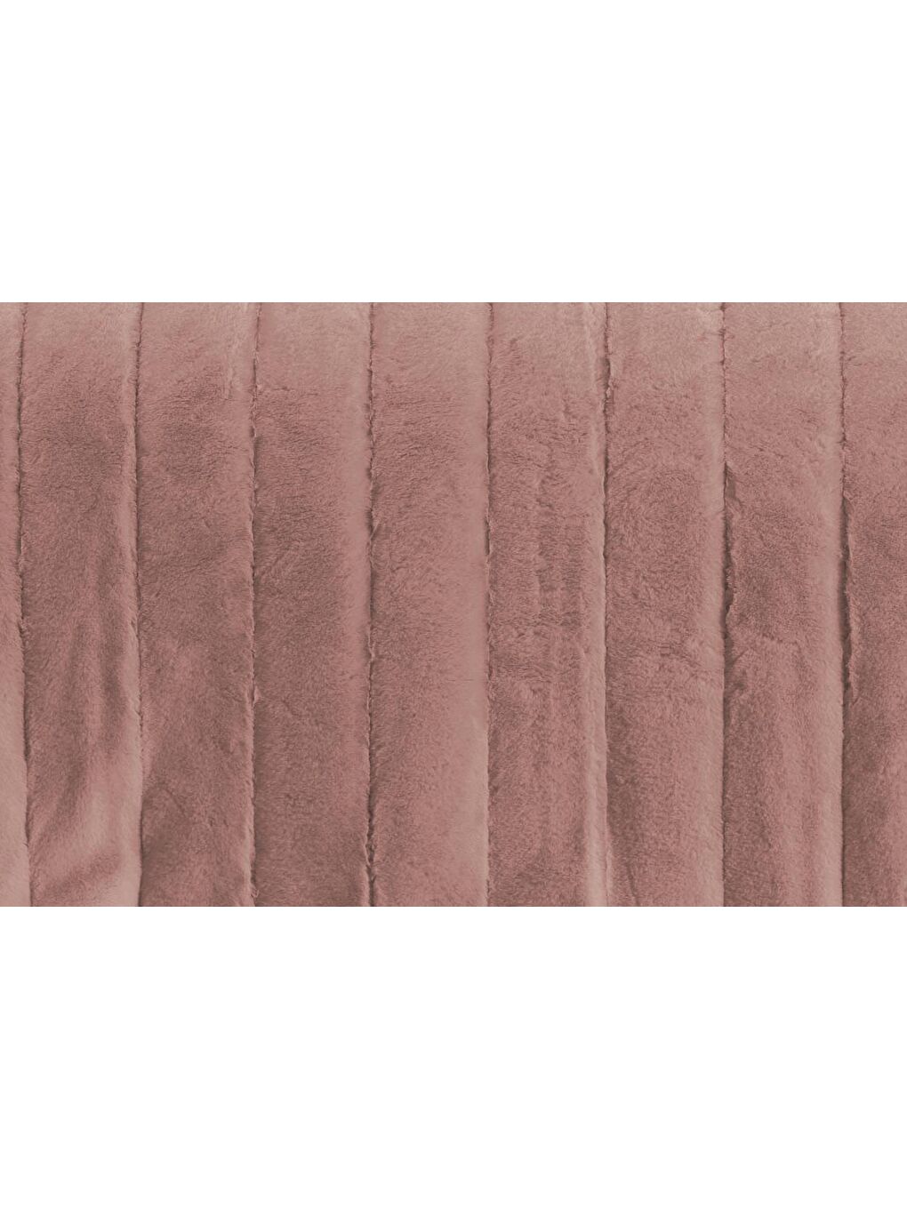 Pembe Luxe 3 Parça Çift Kişilik Yatak Örtüsü Seti Kutulu 230x250 Çizgili Pudra-2