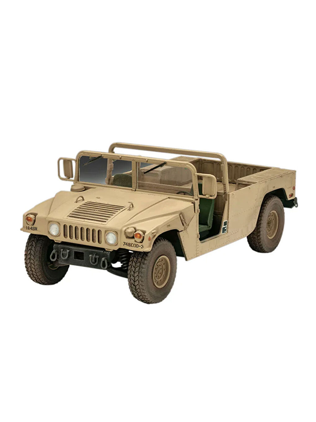 Maket Model Kit Askeri Araçlar HMMWV M1097A2 3366-1