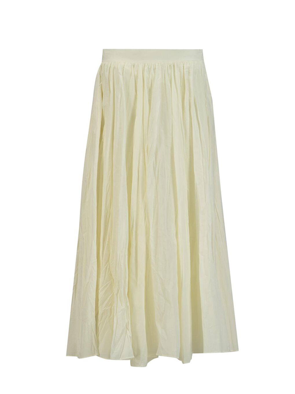 Kırışık Vual Etek 25Yd9180 Ekru