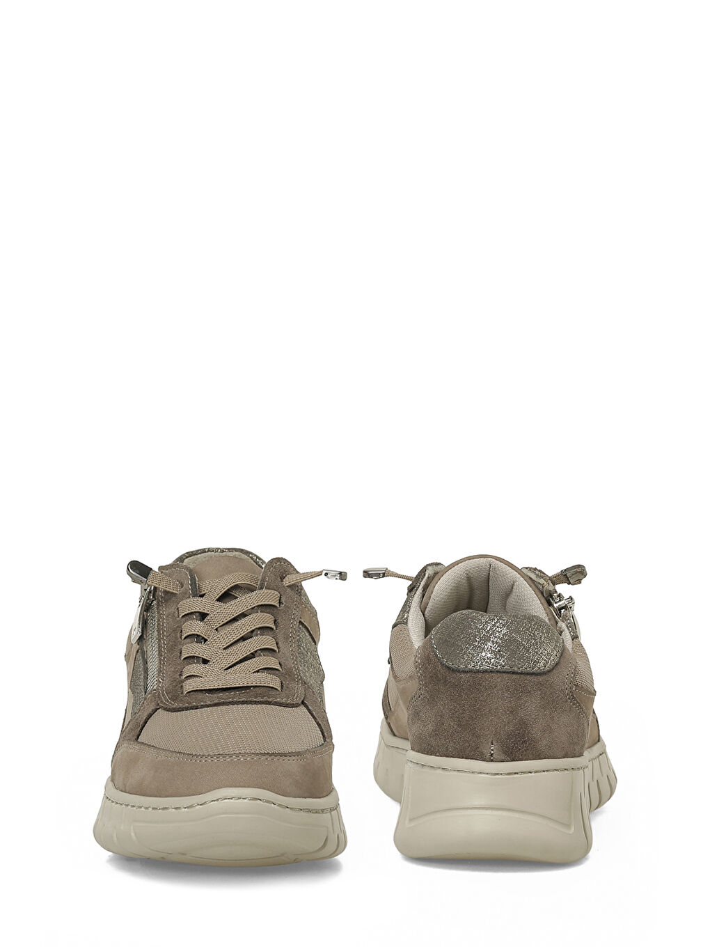 Bej 105687.Z6FX Vizon Kadın Comfort Ayakkabı-4