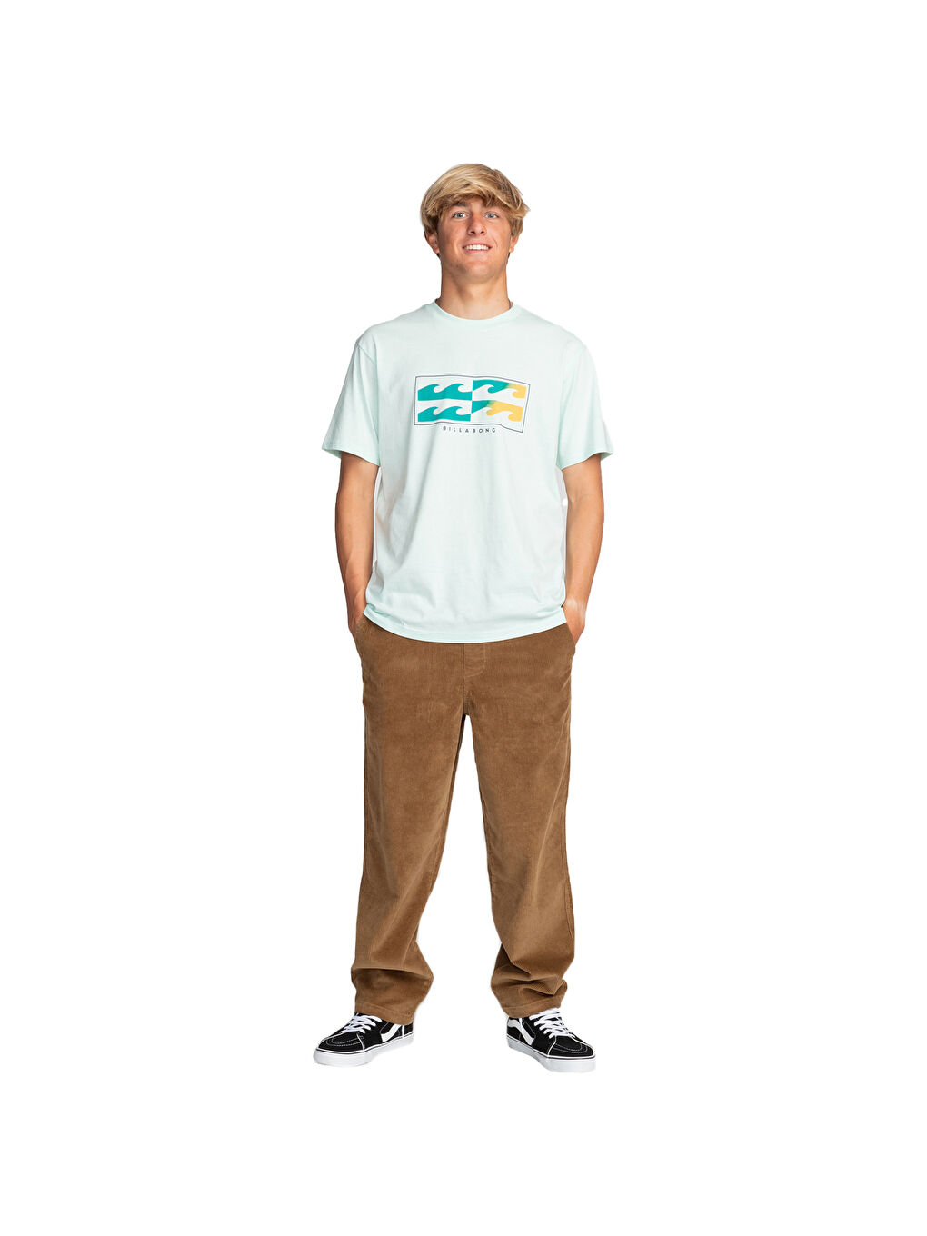 Inversed Erkek Yeşil Tişört-5