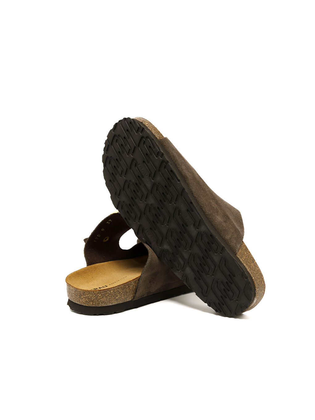 Kahverengi Kadın Terlik 17D8 VELOUR-S T.Moro (Dark Brown)-4