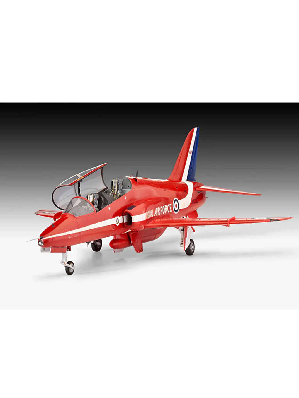 Maket Model Kit Uçak BAe Hawk T.1A "RAF Red Arrows" 4284-1