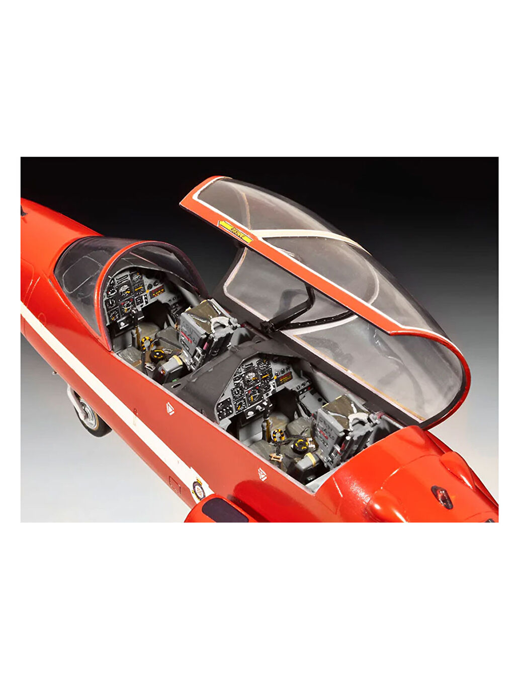 Maket Model Kit Uçak BAe Hawk T.1A "RAF Red Arrows" 4284-2