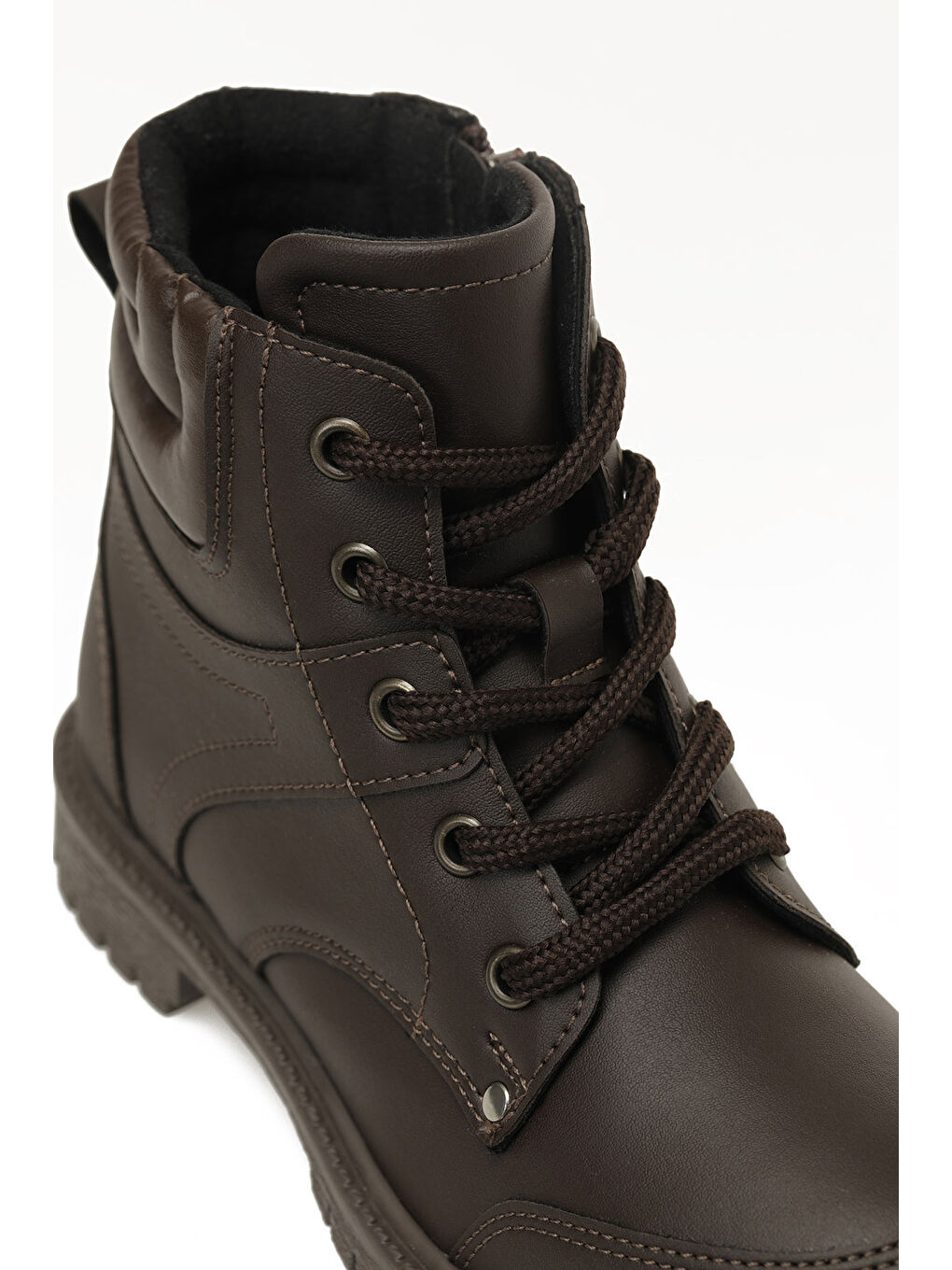 TOMASSO F 5PR Kahverengi Erkek Çocuk Worker Bot-6