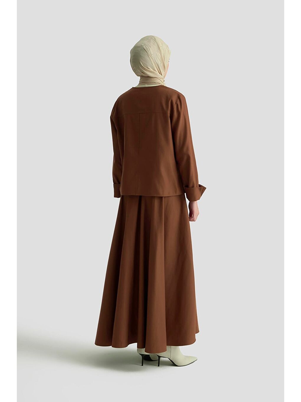 Kahverengi Etek 25K1933 Kahve-3