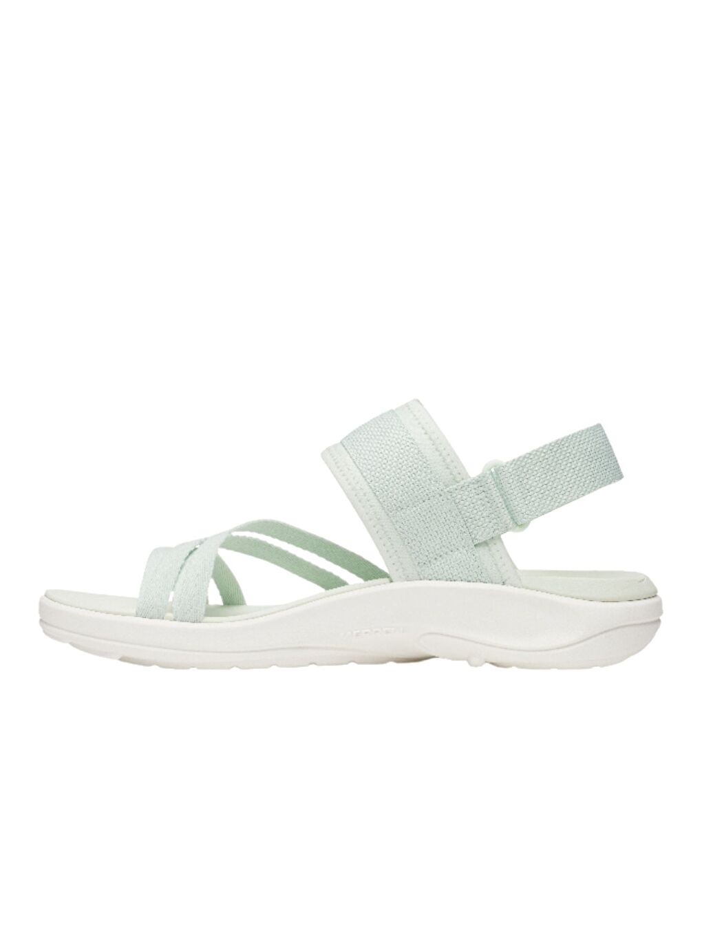 District 4 Backstrap Kadın Yeşil Sandalet-1