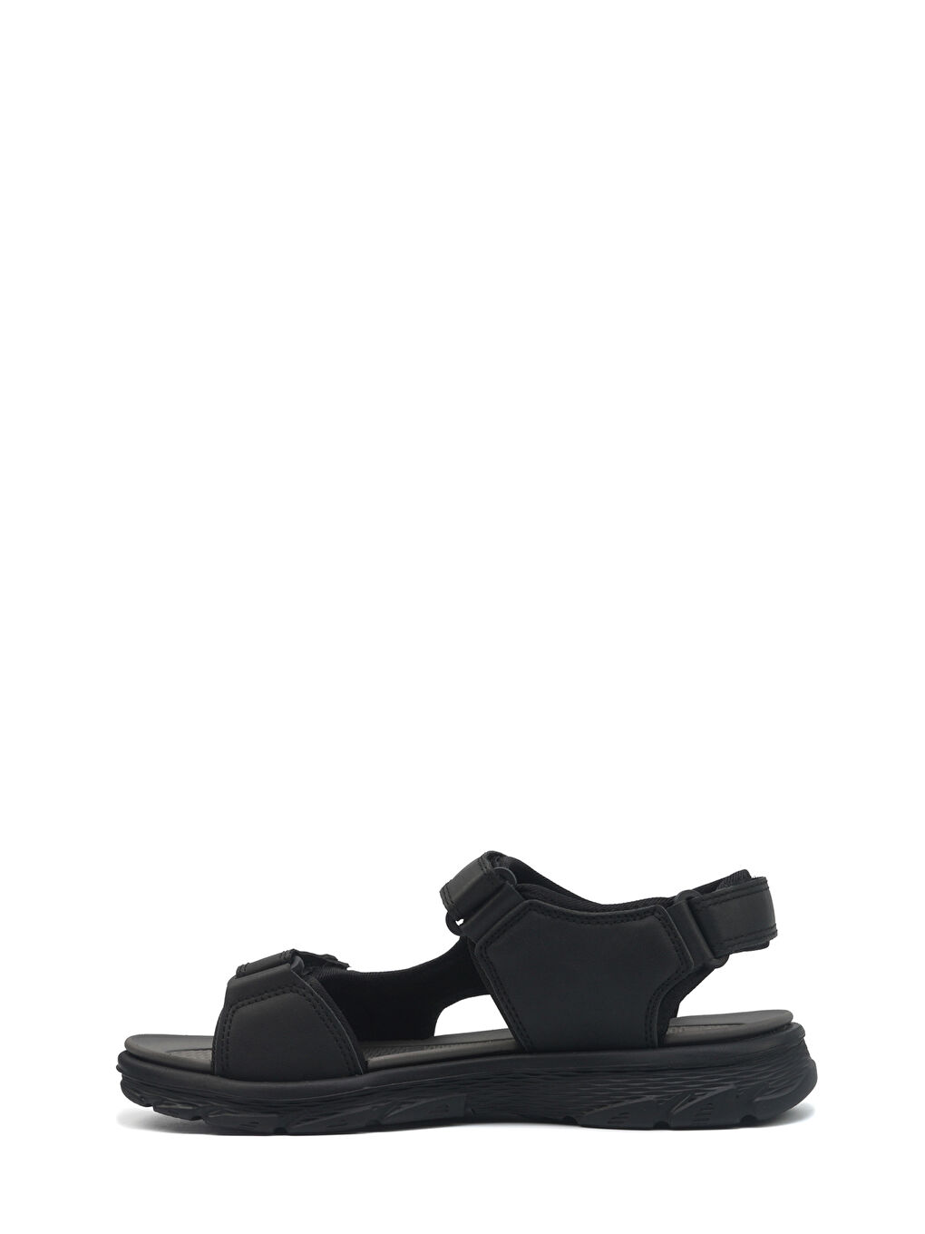 408067.M6FX Siyah Erkek Sandalet-2