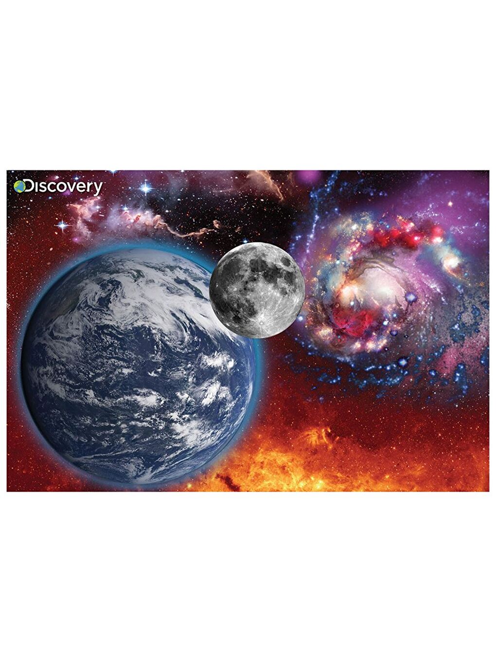 Discovery Dünya ve Ay Puzzle 150 Parça 10884-1