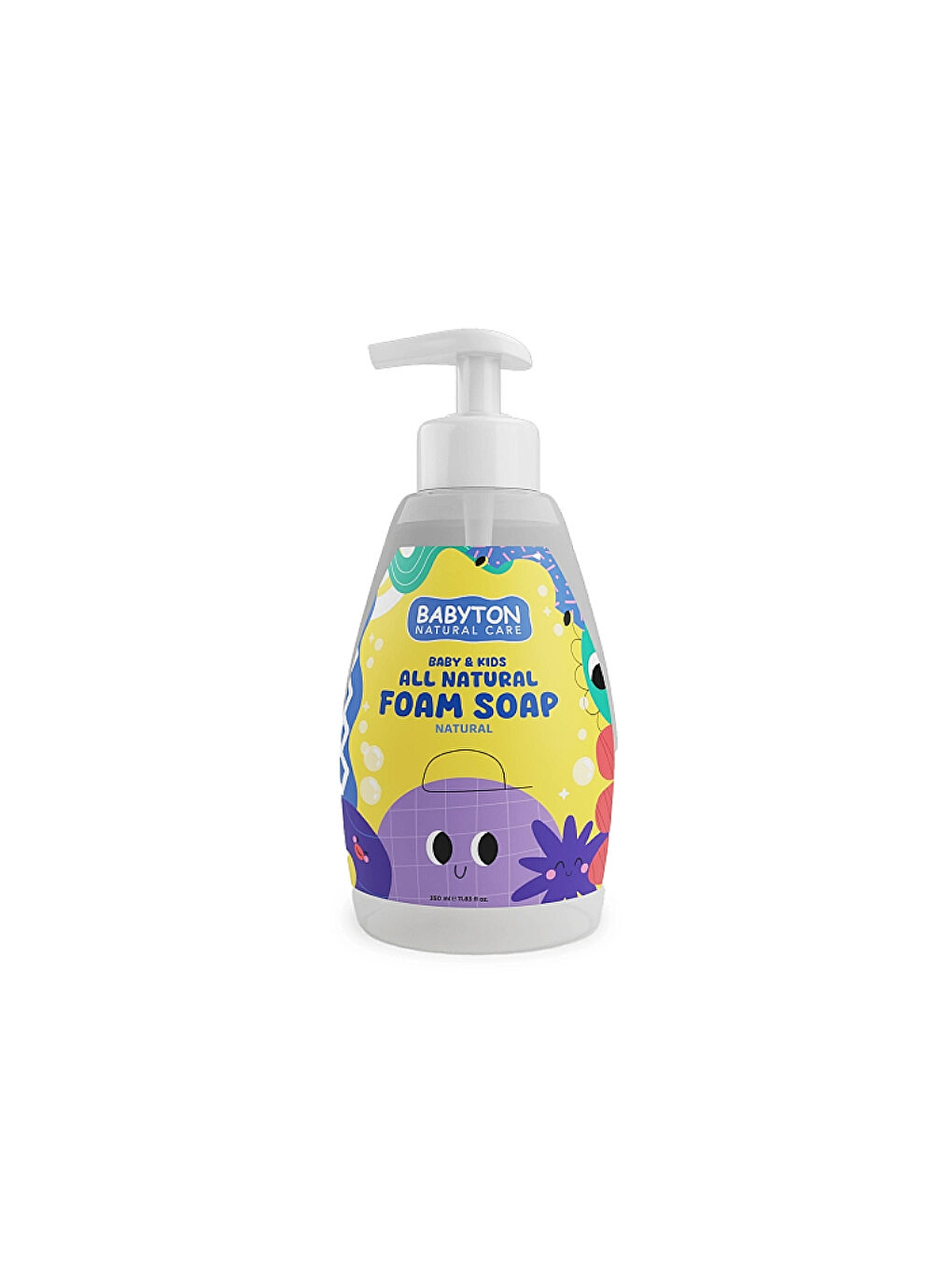 Baby & Kids All Natural Foam Soap Aromasız Doğal Köpük Sabun 350 ml