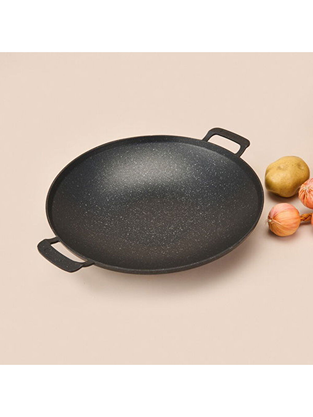 Violet Döküm Sac Tava - Siyah - 34 cm-1