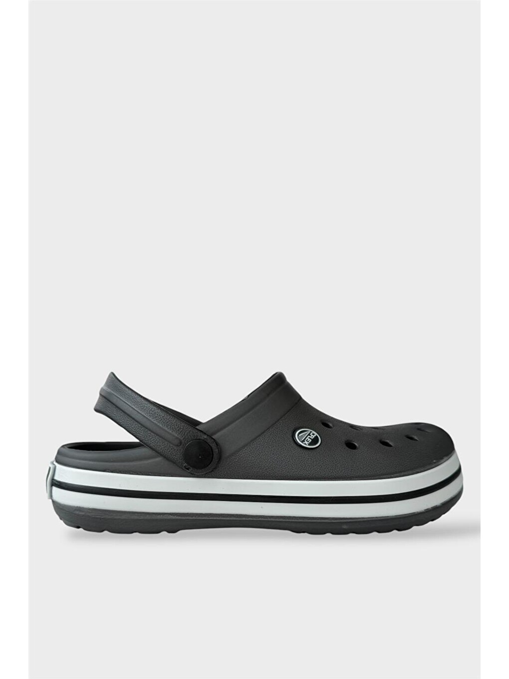 Gri Unisex Confort Medikal Hemşire Sabo Terlik Füme