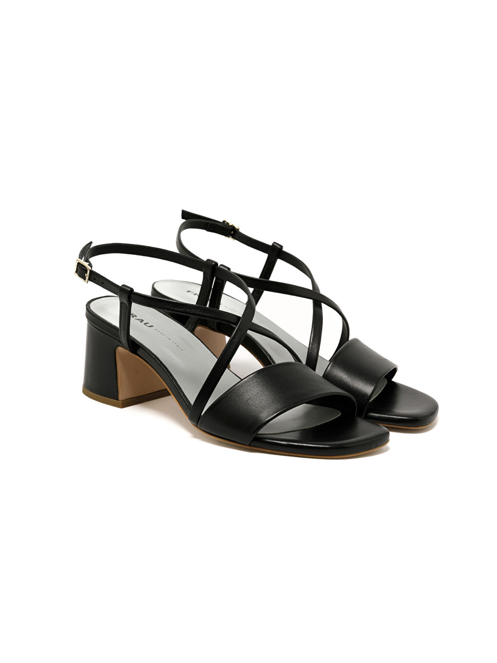Siyah Kadın Sandalet 79P3 NAPPA Nero-1