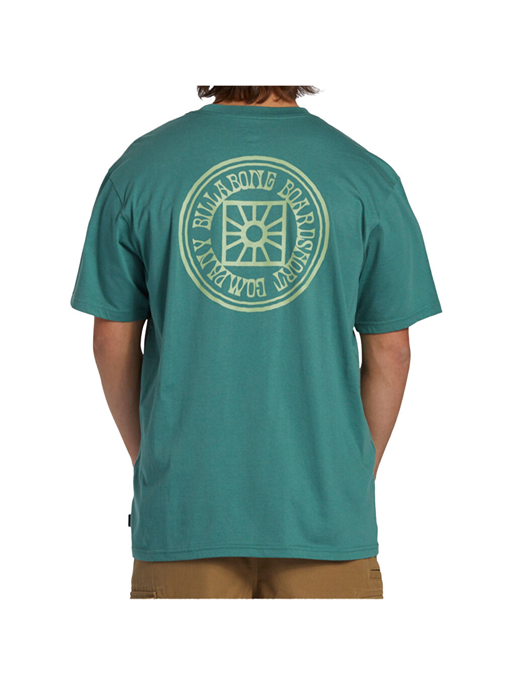 Swivel Tees Erkek Yeşil Tişört-3