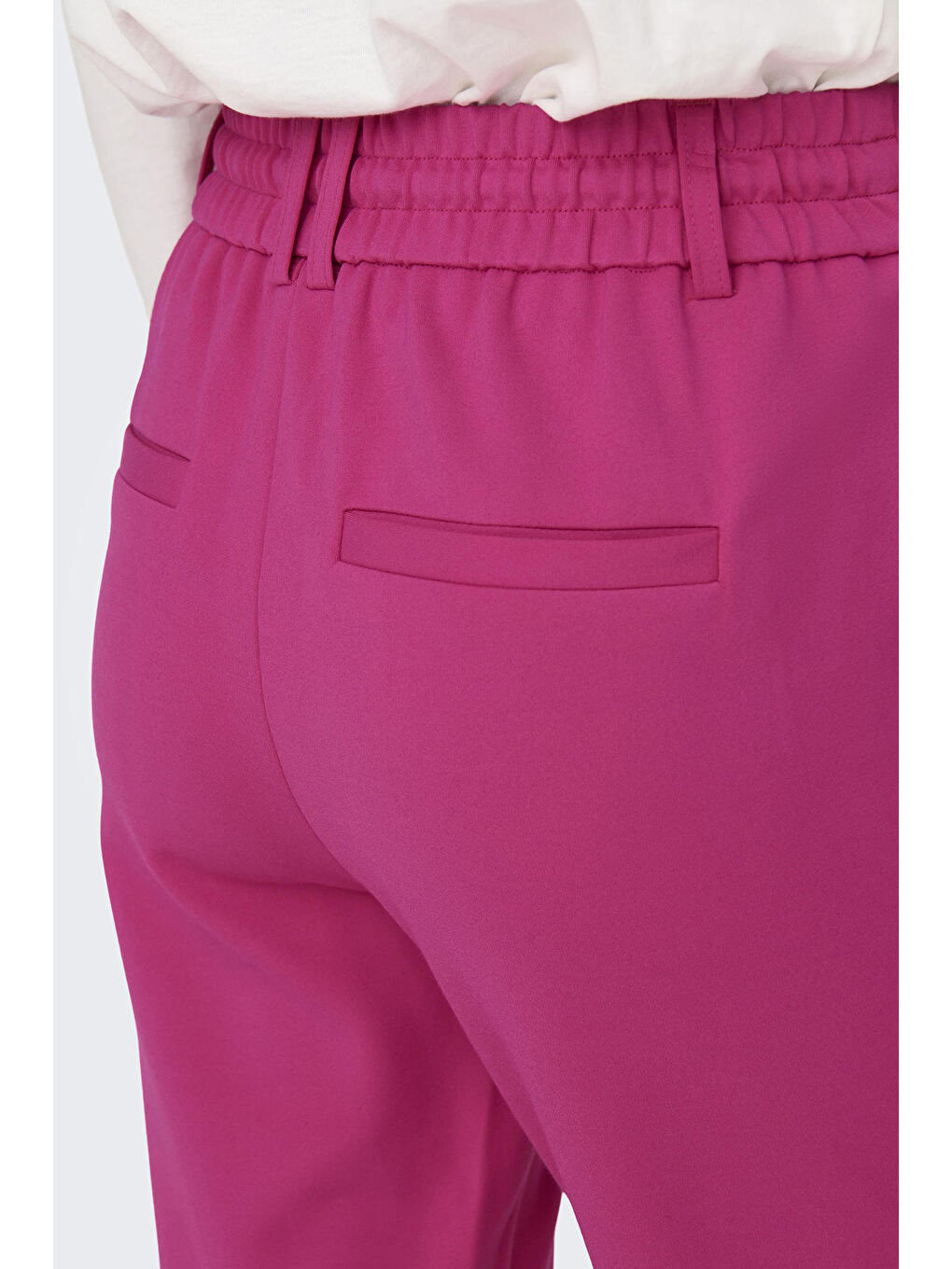 Only Açık Pembe Normal Bel Regular Fit Dar Paça Onlpoptrash Kadın Pantolon 15115847 - 4