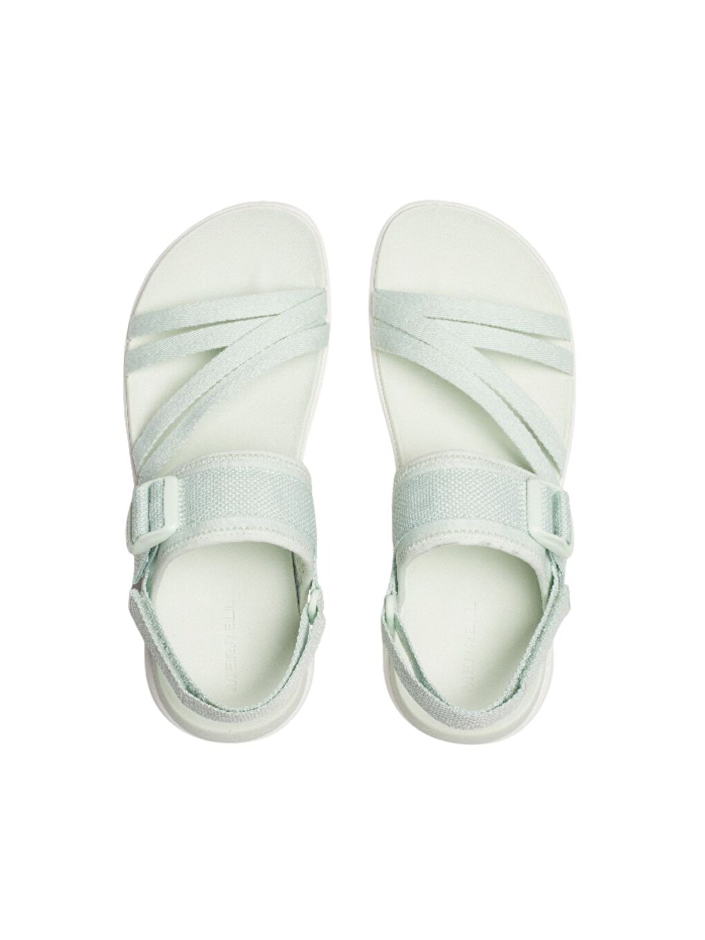 District 4 Backstrap Kadın Yeşil Sandalet-4